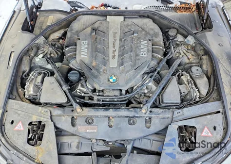 2013 BMW 750 Lxi from USA, damaged, VIN WBAYF8C50DD140357